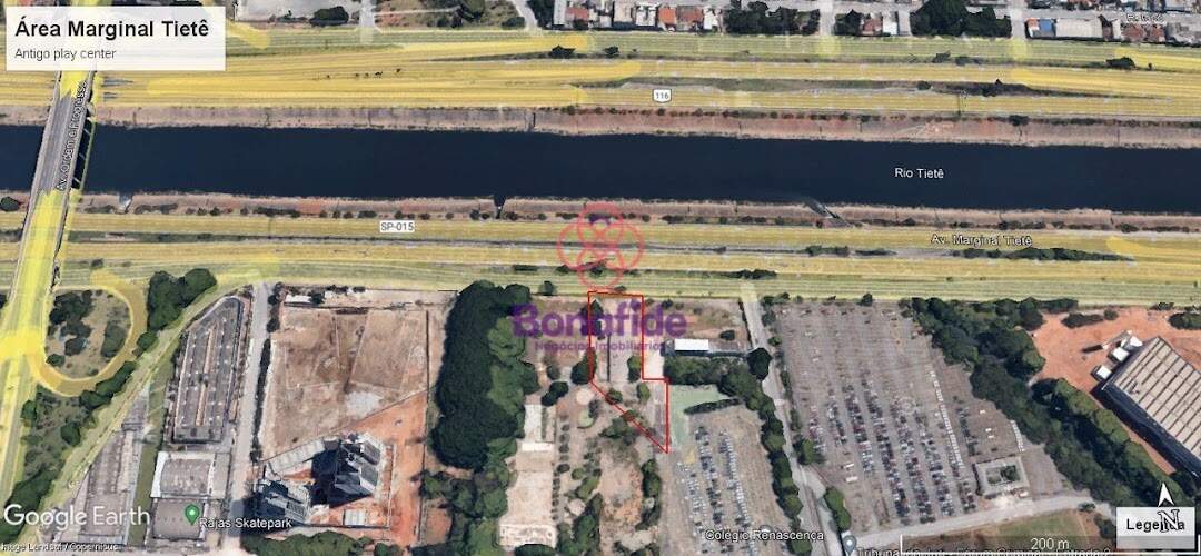 Área à venda no Parque Industrial Tomas Edson: 