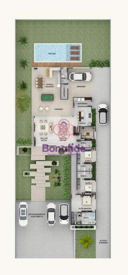 Terreno à venda no Condomínio Village das Palmeiras: 