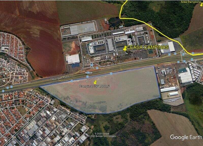 Área à venda no Jardim Santa Mônica: 