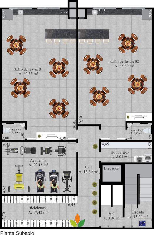 Apartamento à venda no Centro: 