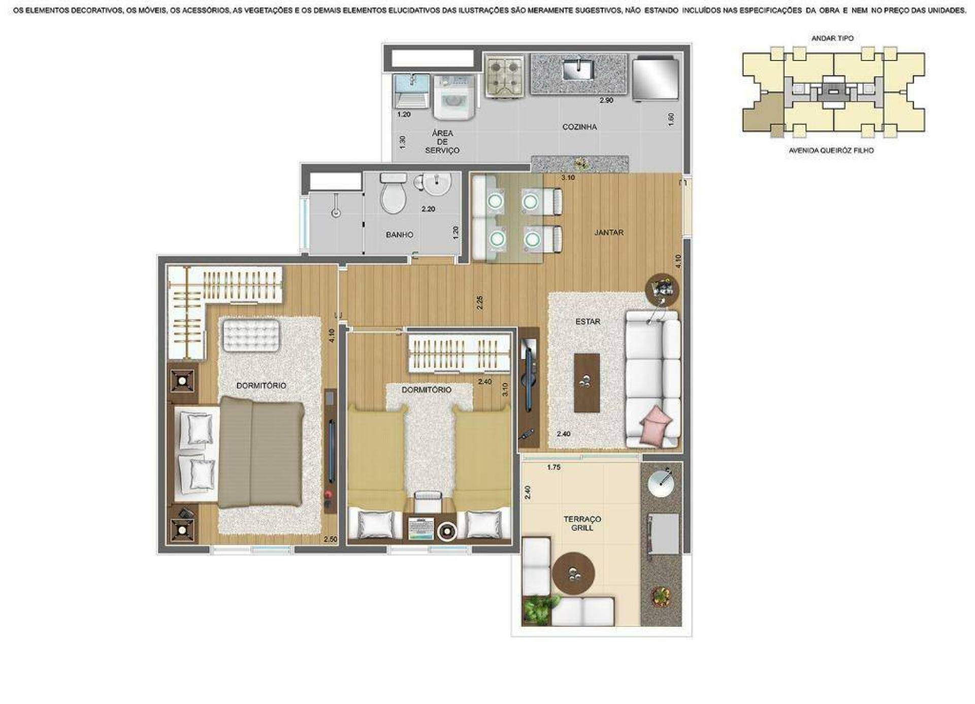 Apartamento à venda no Vila Humaitá: 