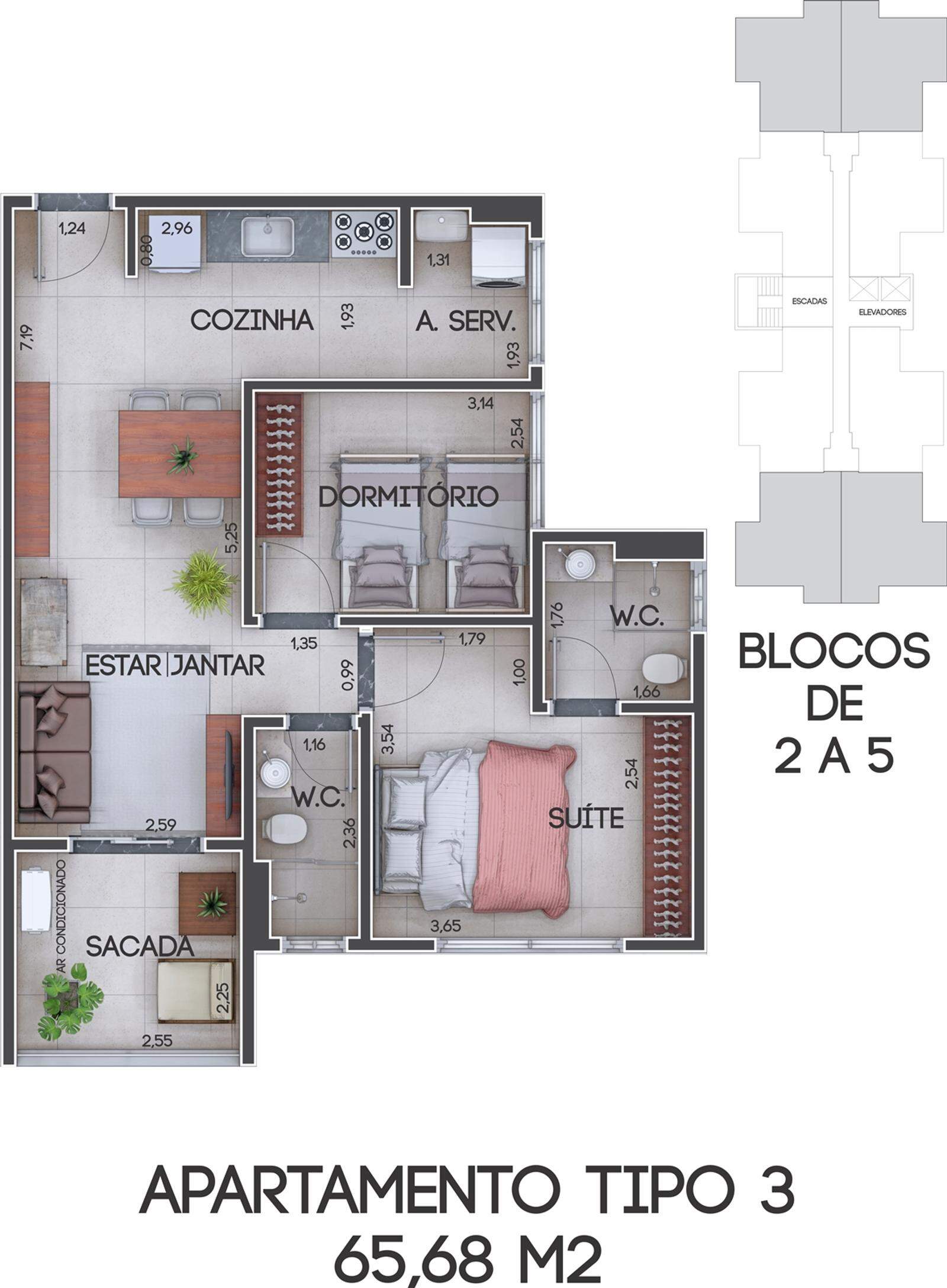 Apartamento à venda no Vila Planalto: 