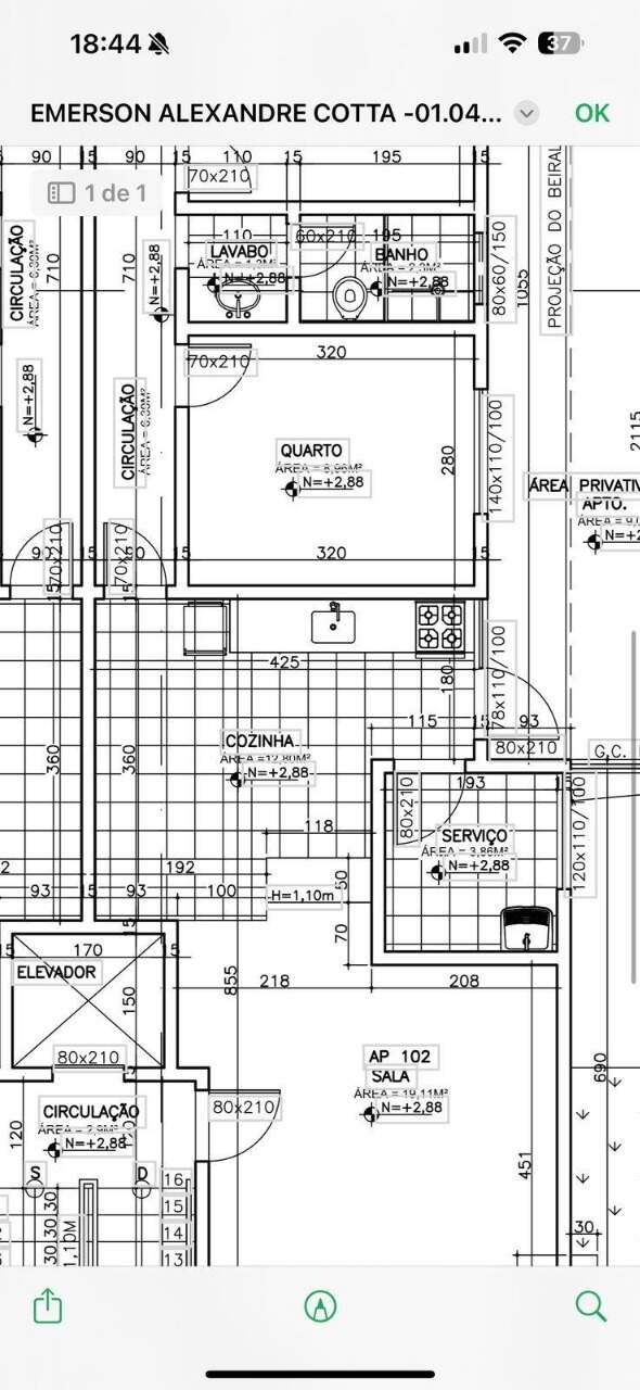 Apartamento à venda no Jardim Santana: 