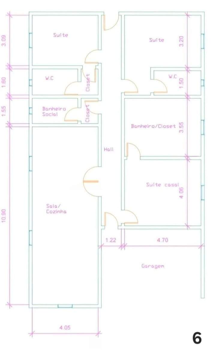 Casa à venda no Bandeirantes: 