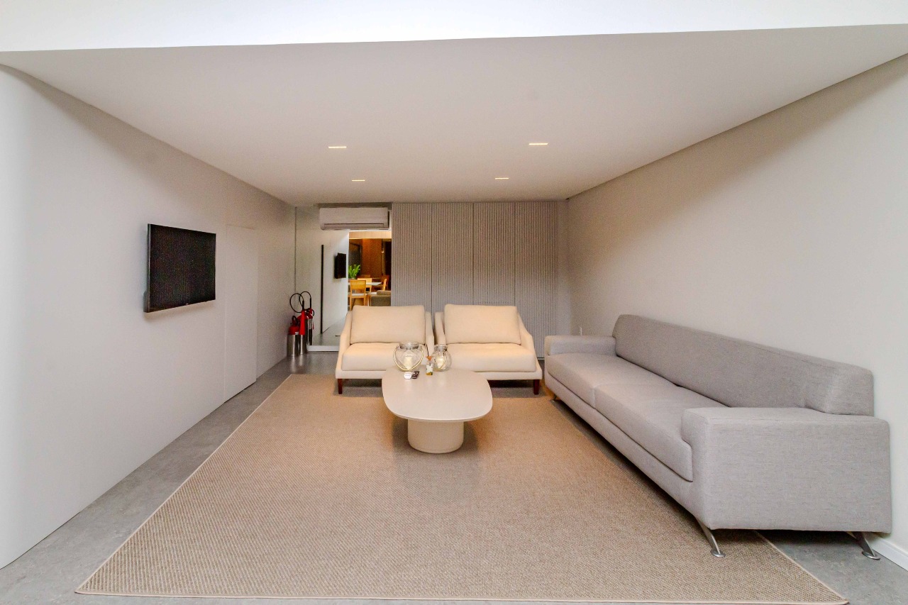Lounge do bloco posterior do Arthur Fischer