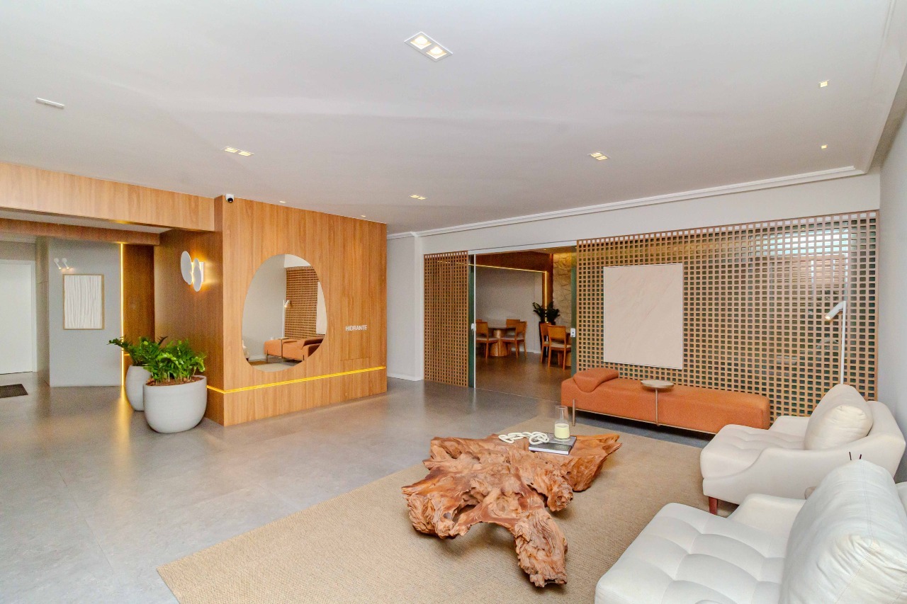 Hall do bloco frente-mar do Arthur Fischer