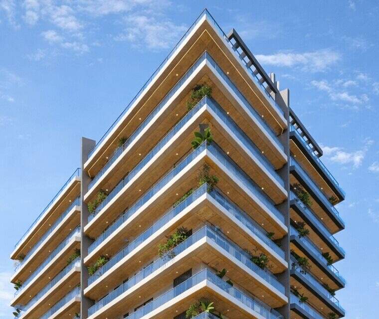 Topo da torre do Zãya Brava, onde ficam as coberturas duplex (imagem ilustrativa)