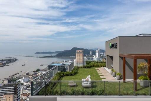Vista do entorno a partir do rooftop