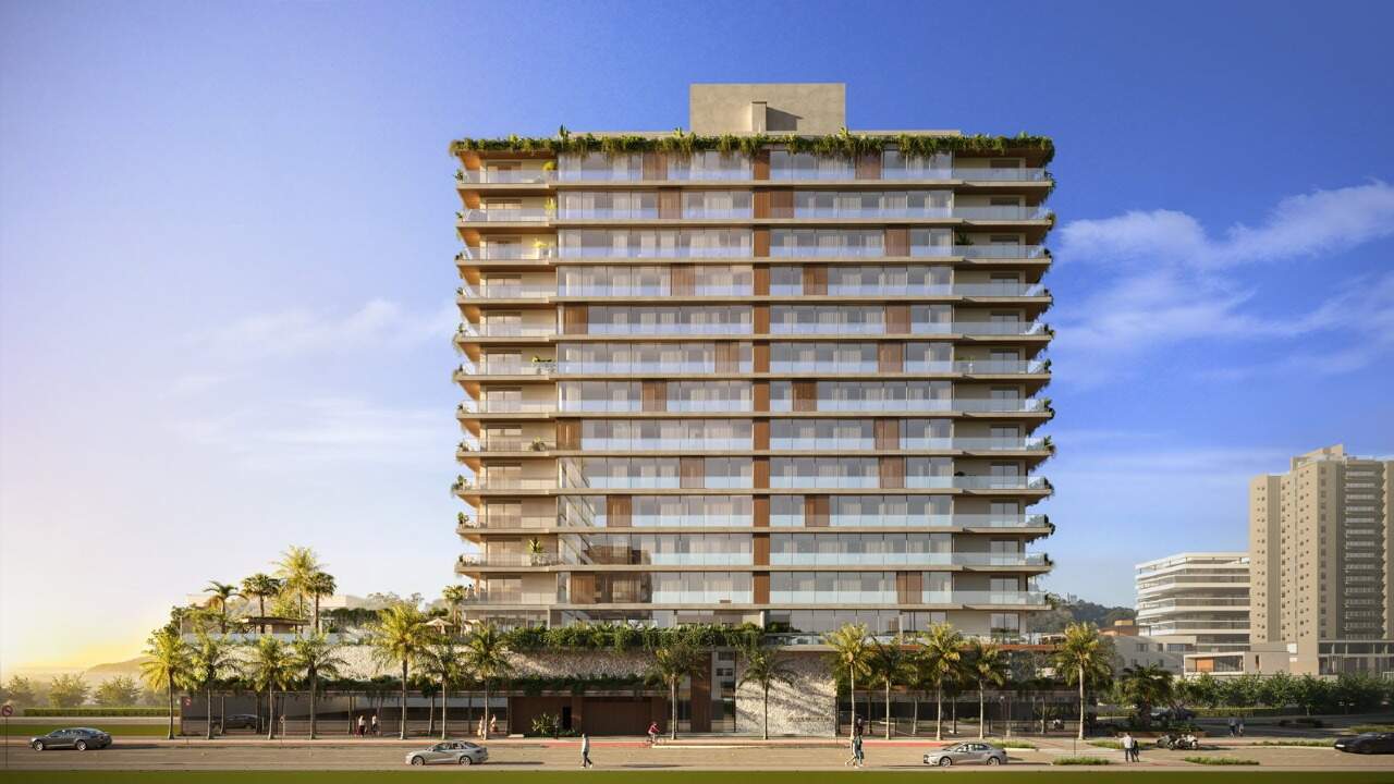 Fachada do Brava Concetto na Avenida Carlos Drummond de Andrade, Praia Brava (imagem ilustrativa)