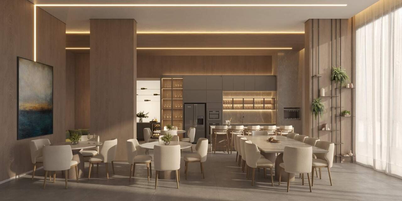 Espaço gourmet do Avenue Residence (imagem ilustrativa)