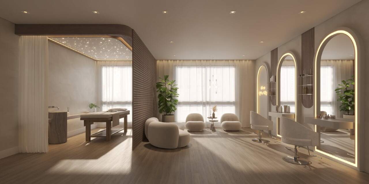 Espaço beauty do Avenue Residence (imagem ilustrativa)