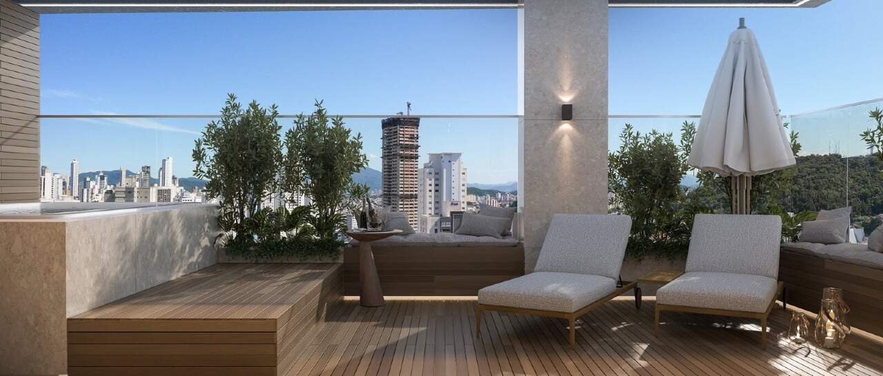 Terraço da cobertura duplex (imagem ilustrativa)