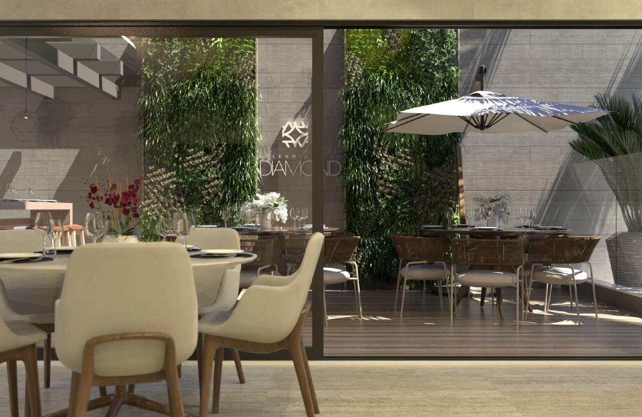 Espaço gourmet externo (imagem ilustrativa)