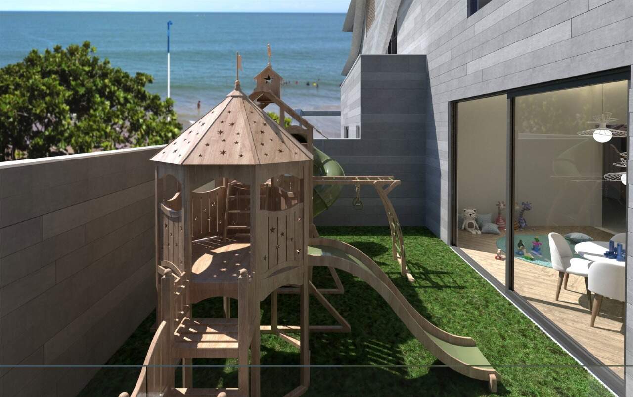 Playground ao ar livre (imagem ilustrativa)