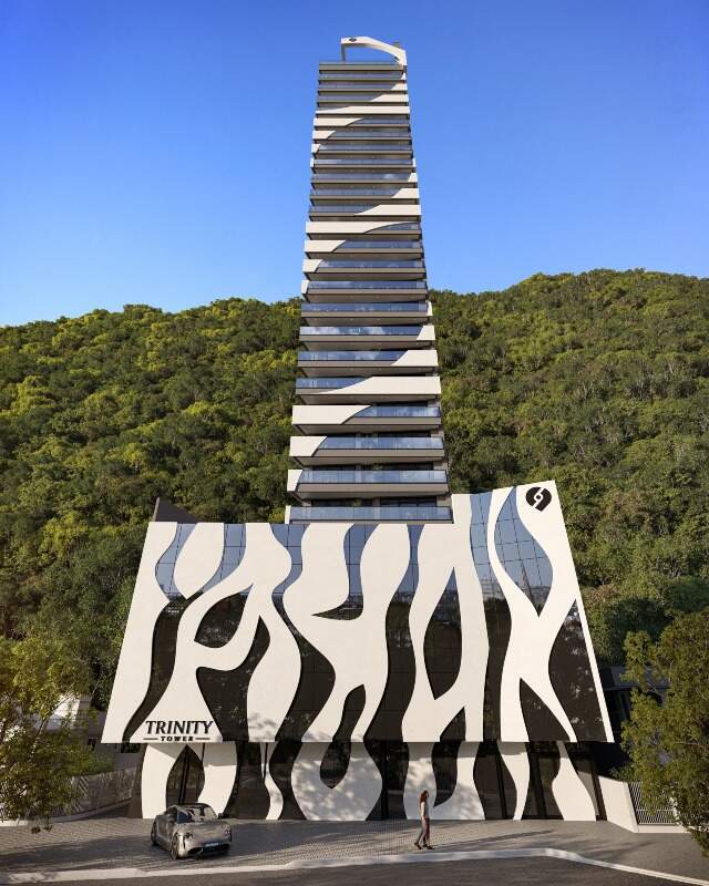 Fachada do Trinity Tower, da Borba & Borba, no bairro Fazenda, em Itajaí (imagem ilustrativa)