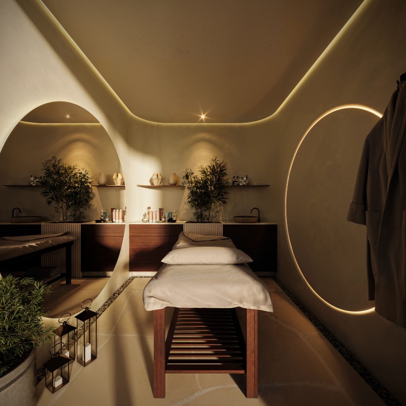 Sala de massagem do Oceean (imagem ilustrativa)