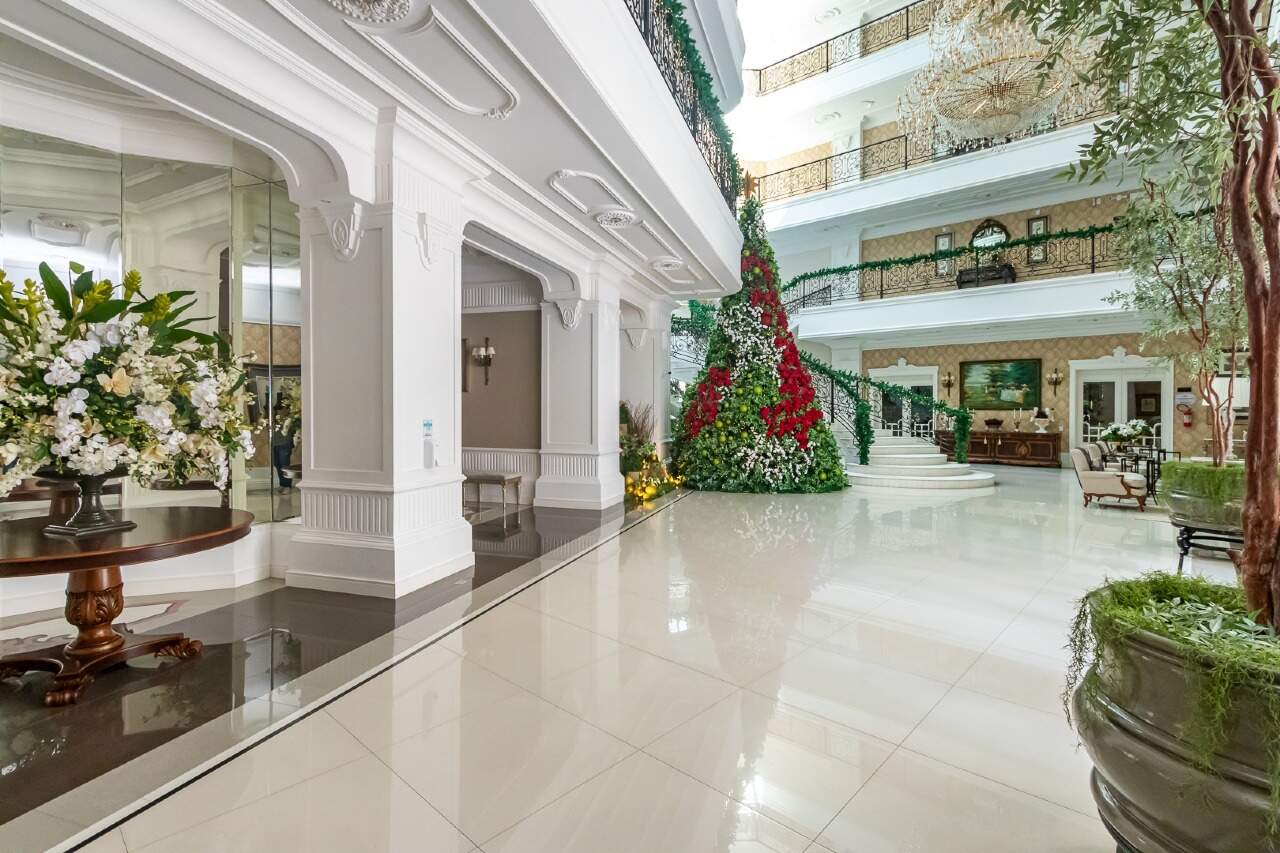 Hall de entrada do Villa Serena Home Club
