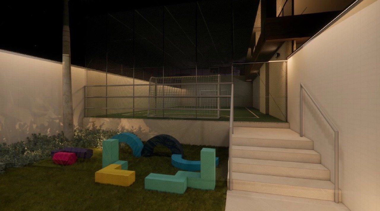 Playground no térreo do Jardins da Brava (imagem ilustrativa)