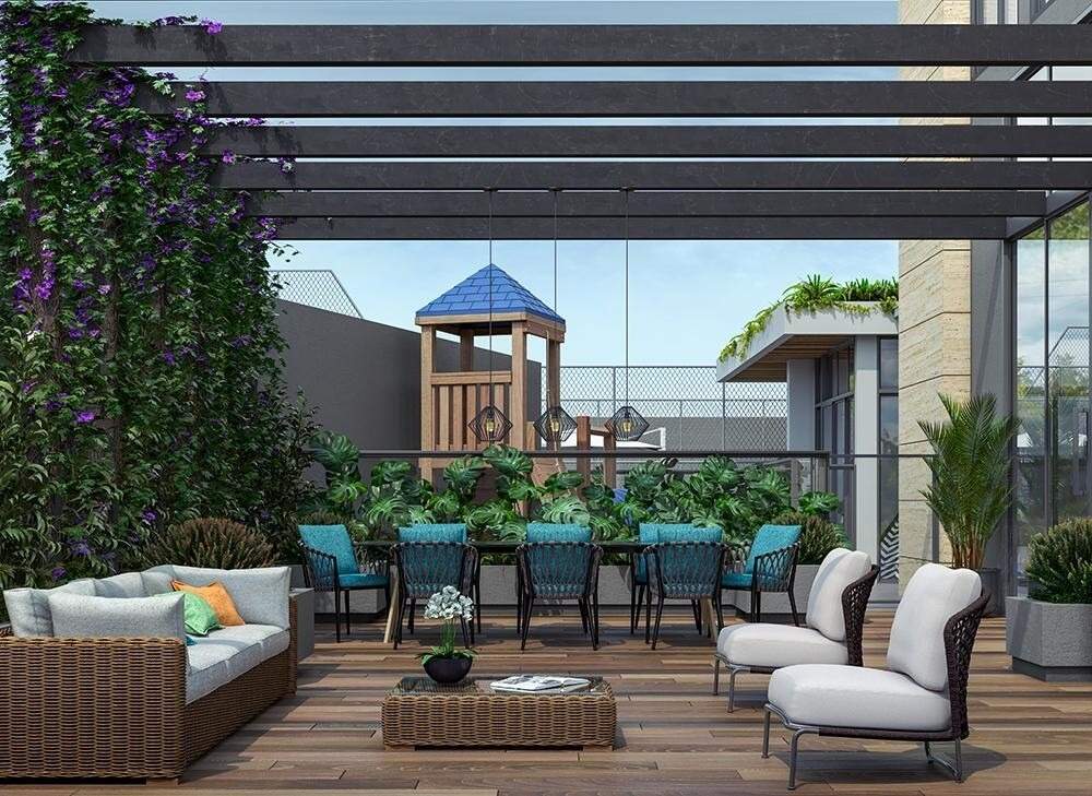 Espaço garden (imagem ilustrativa)