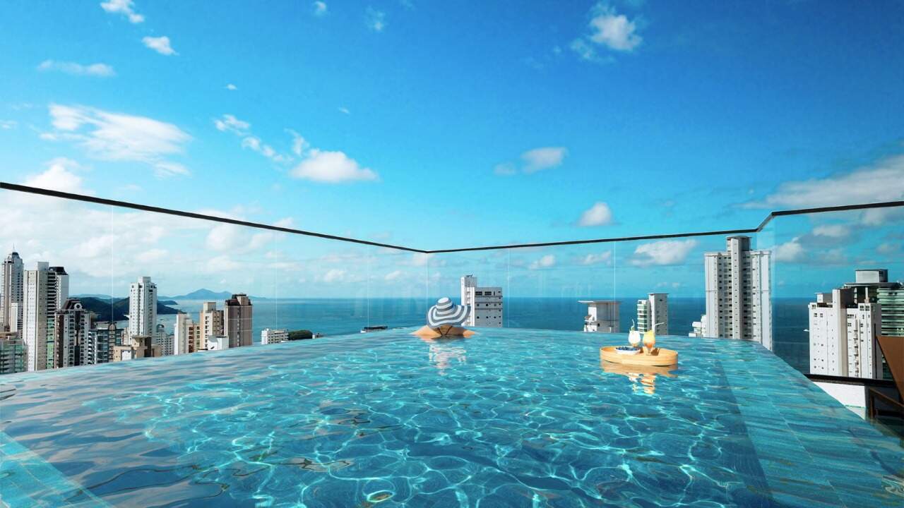 Piscina aquecida com borda infinita no rooftop do Cape Town (imagem ilustrativa)