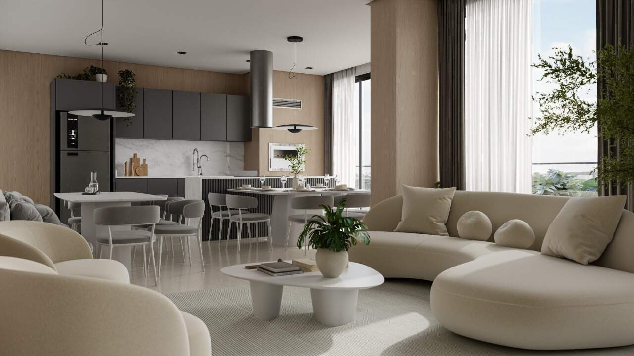 Espaço grill do Residencial Positano