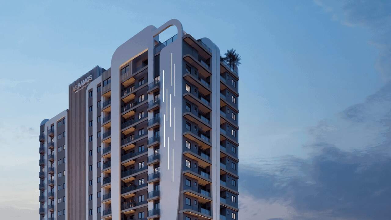 Torre de 22 pavimentos do Adoratta, da AS. Ramos Empreendimentos (imagem ilustrativa)