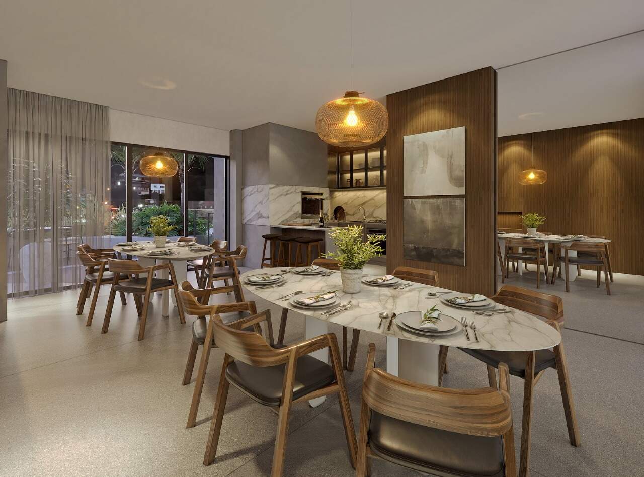 Espaço gourmet do Adoratta (imagem ilustrativa)