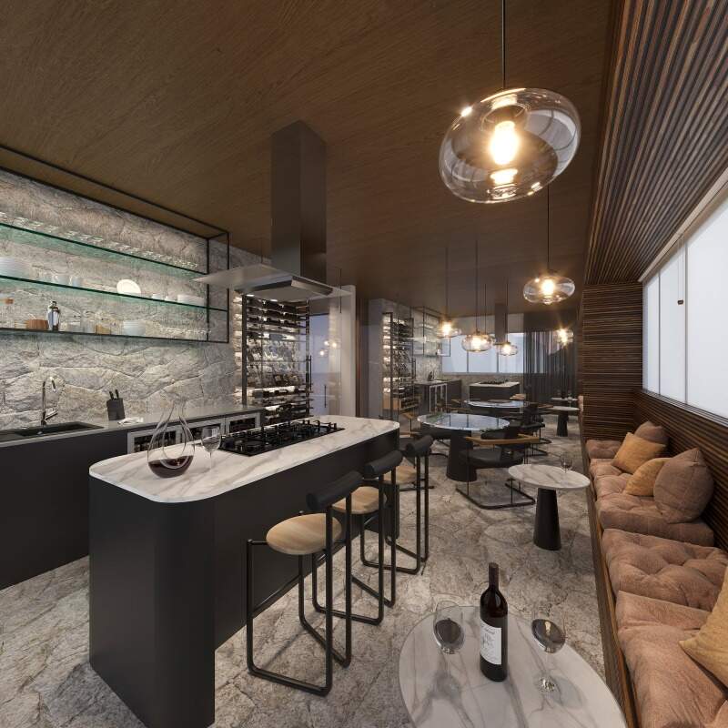 Wine lounge do rooftop do Adoratta (imagem ilustrativa)