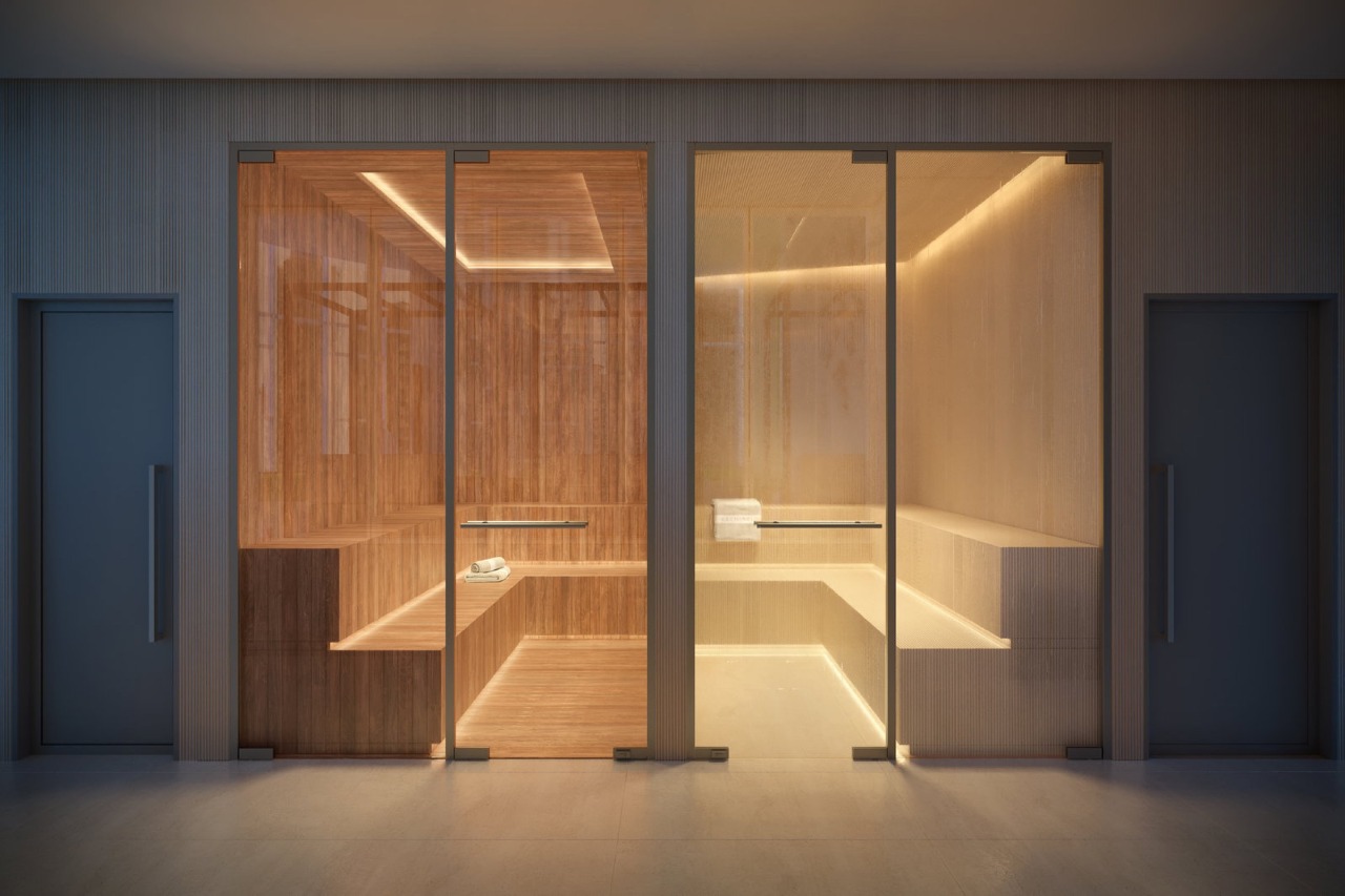 Saunas seca e úmida (imagem ilustrativa)
