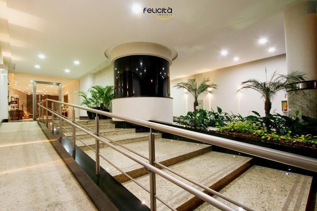 Hall de entrada do condomínio.