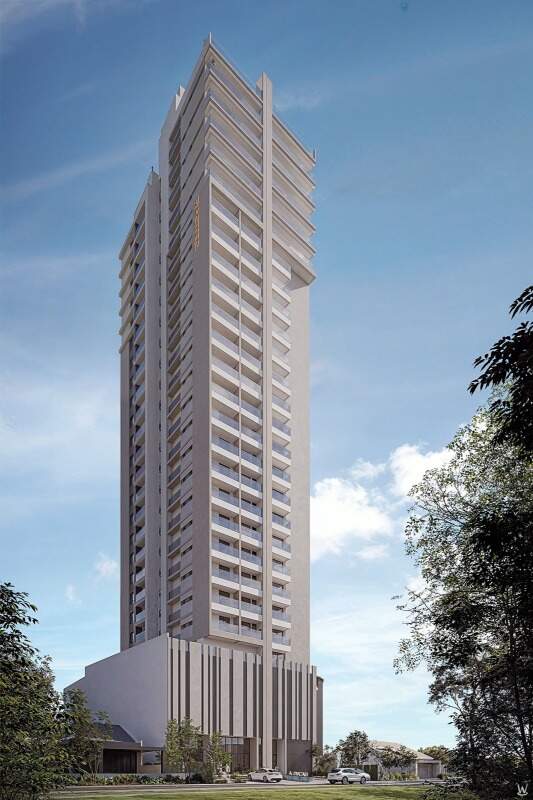 Torre do A. Ducati Residence, da Racitec, vista de dia (imagem ilustrativa)