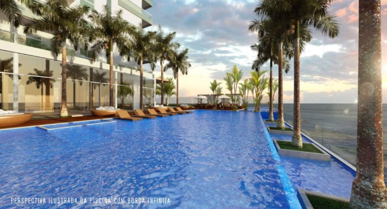 Piscina com borda infinita (imagem ilustrativa)