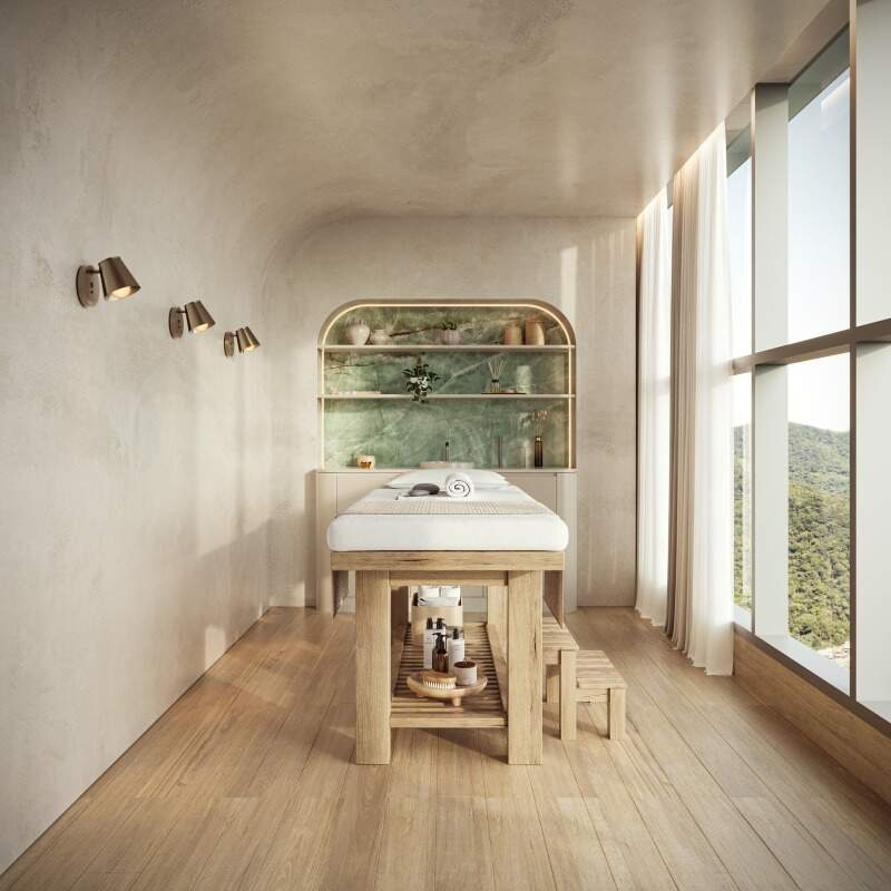 Sala de massagem do spa do North Tower (imagem ilustrativa)