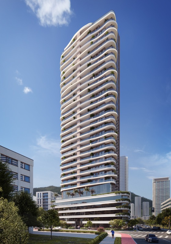 Torre do Lotisa Skyline no bairro Fazenda, em Itajaí (imagem ilustrativa)