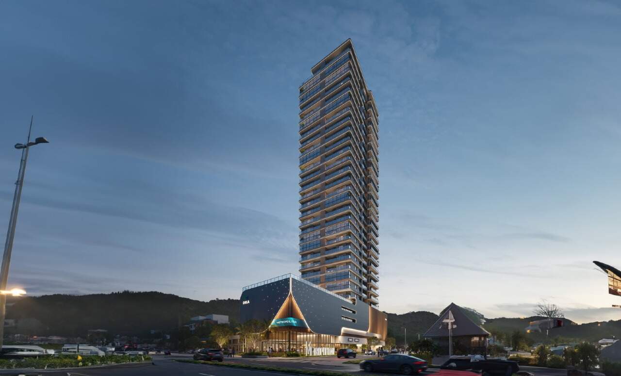 Metropolitan ao entardecer, torre única da Orla na Avenida Osvaldo Reis (imagem ilustrativa)