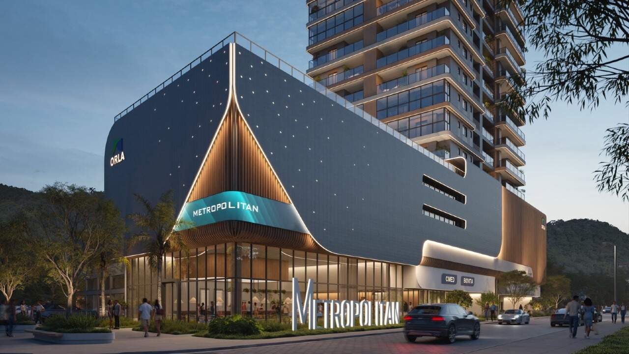 Embasamento e entrada do Metropolitan (imagem ilustrativa)