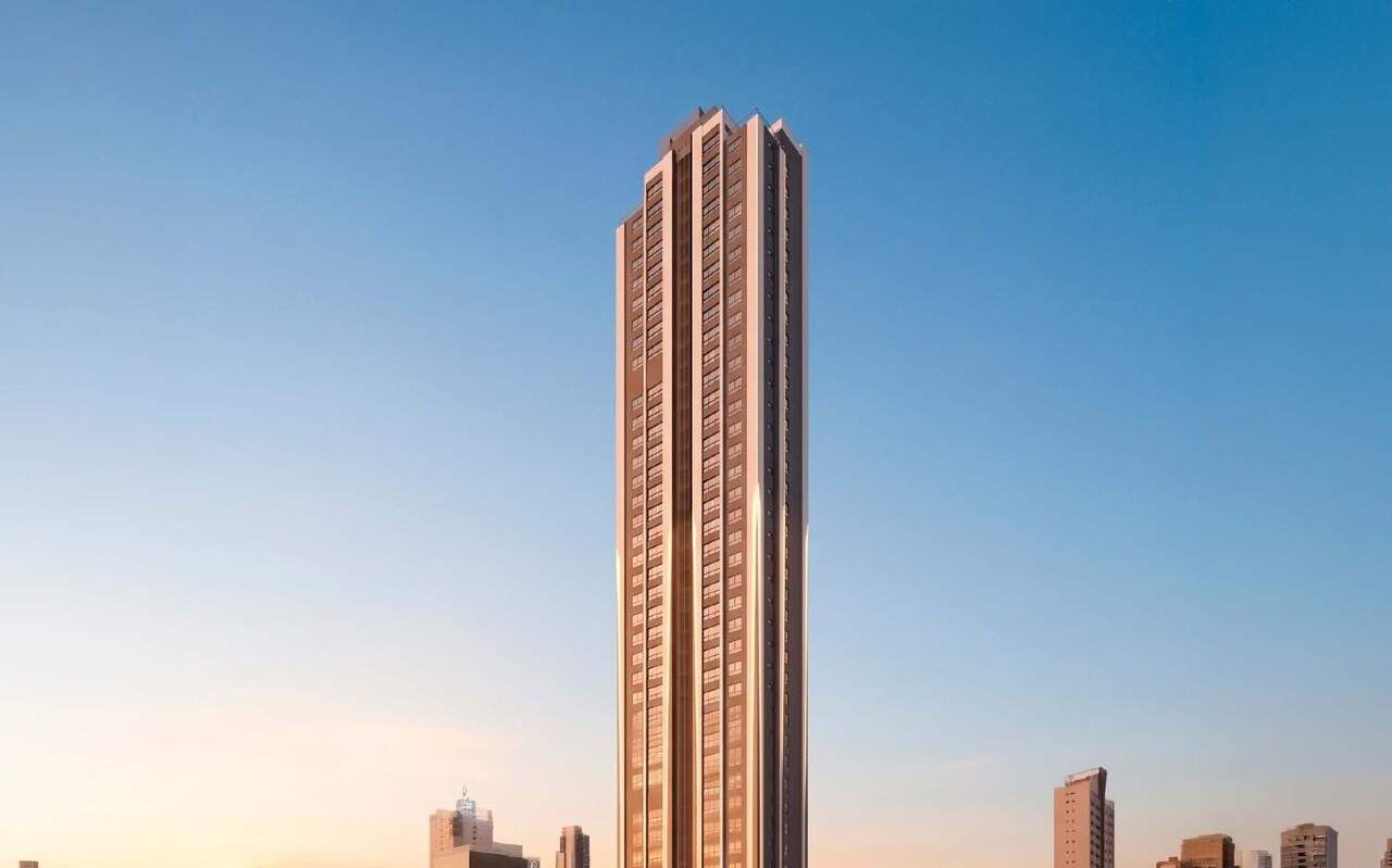 Torre do Luminare Residencial, da Selàh, ao entardecer (imagem ilustrativa)