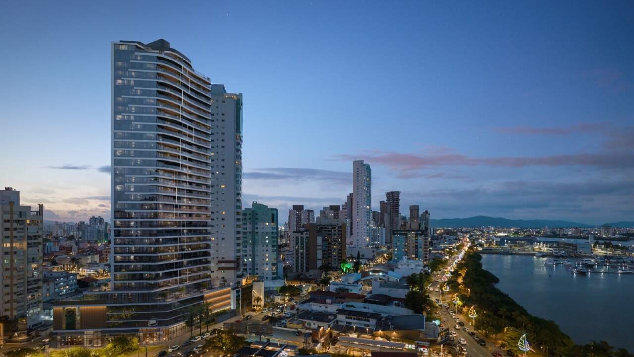 Lotisa Sun Park e a Beira Rio ao entardecer, no bairro Fazenda (imagem ilustrativa)