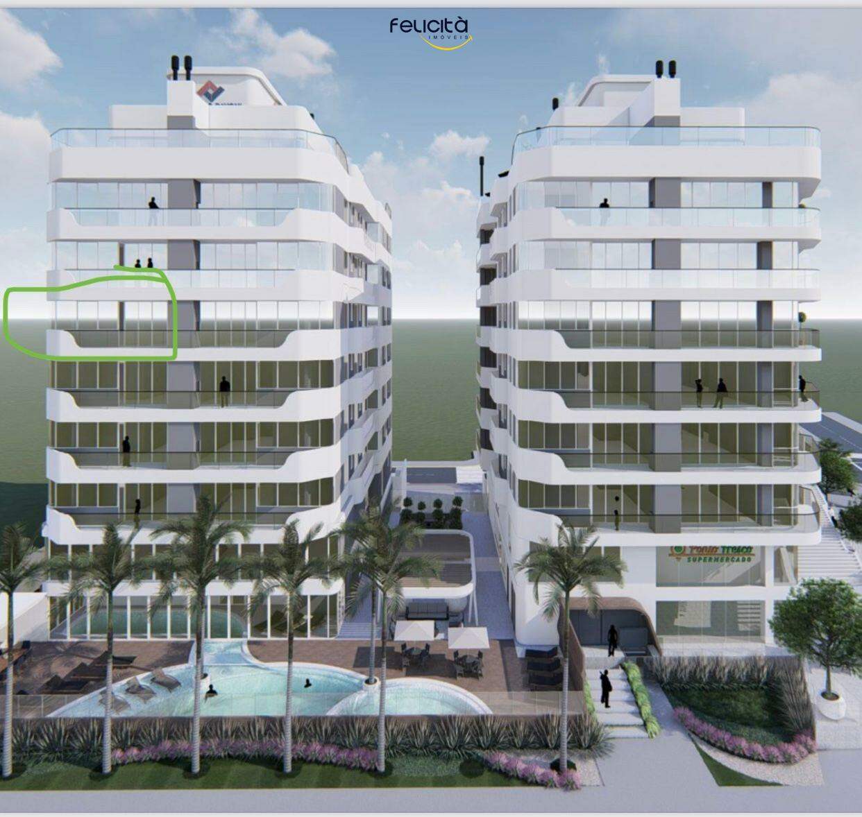 Apartamento de 3 quartos, 128m² no bairro Praia Brava, em Itajaí | Eu Corretor