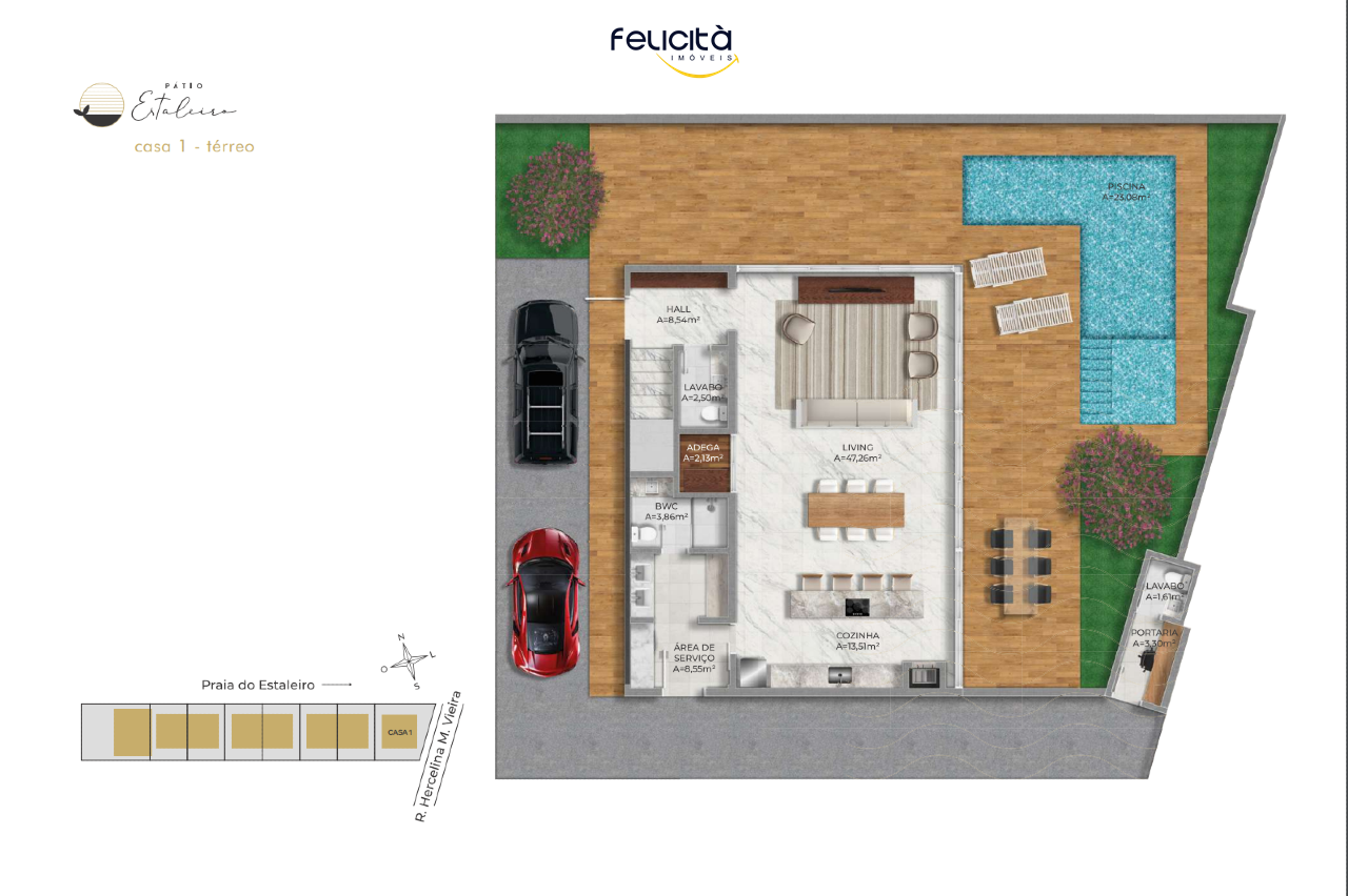 Casa de Condomínio de 4 quartos, 344m² no bairro Praia do Estaleiro, em Balneário Camboriú | Eu Corretor