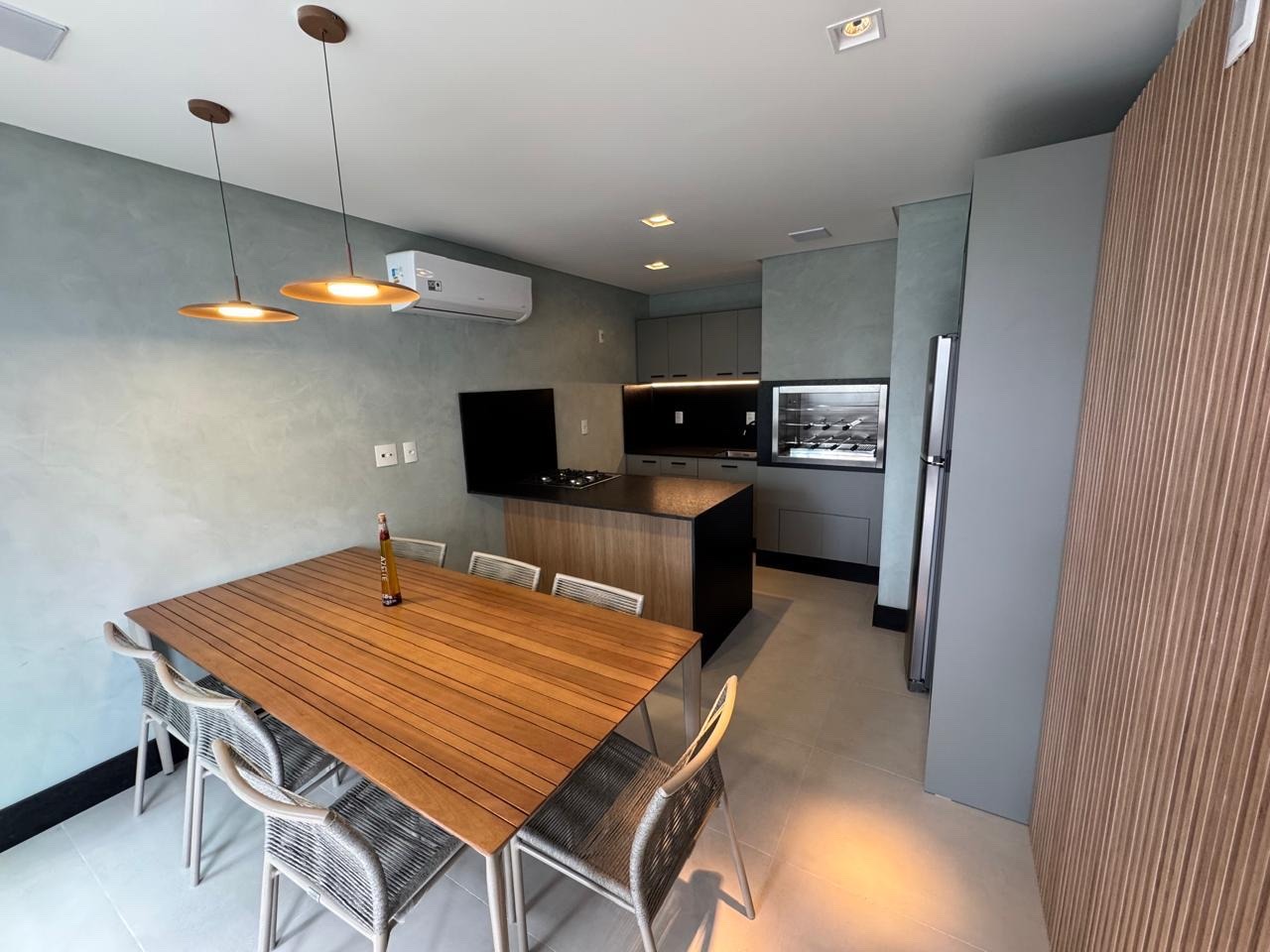 Apartamento à venda no Centro: Espaço gourmet do Tierra Del Sol