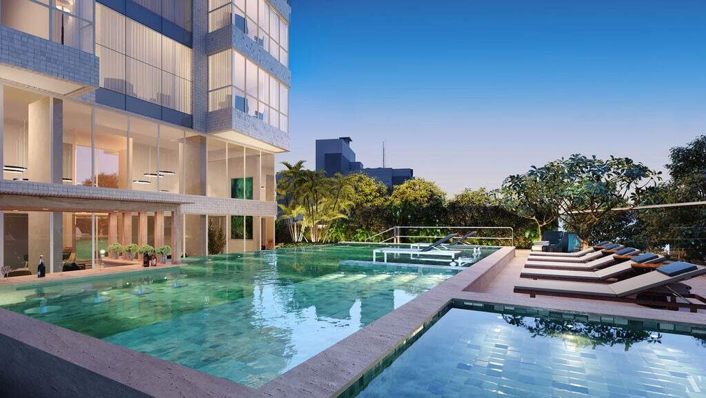 Apartamento à venda no Centro: Piscina externa