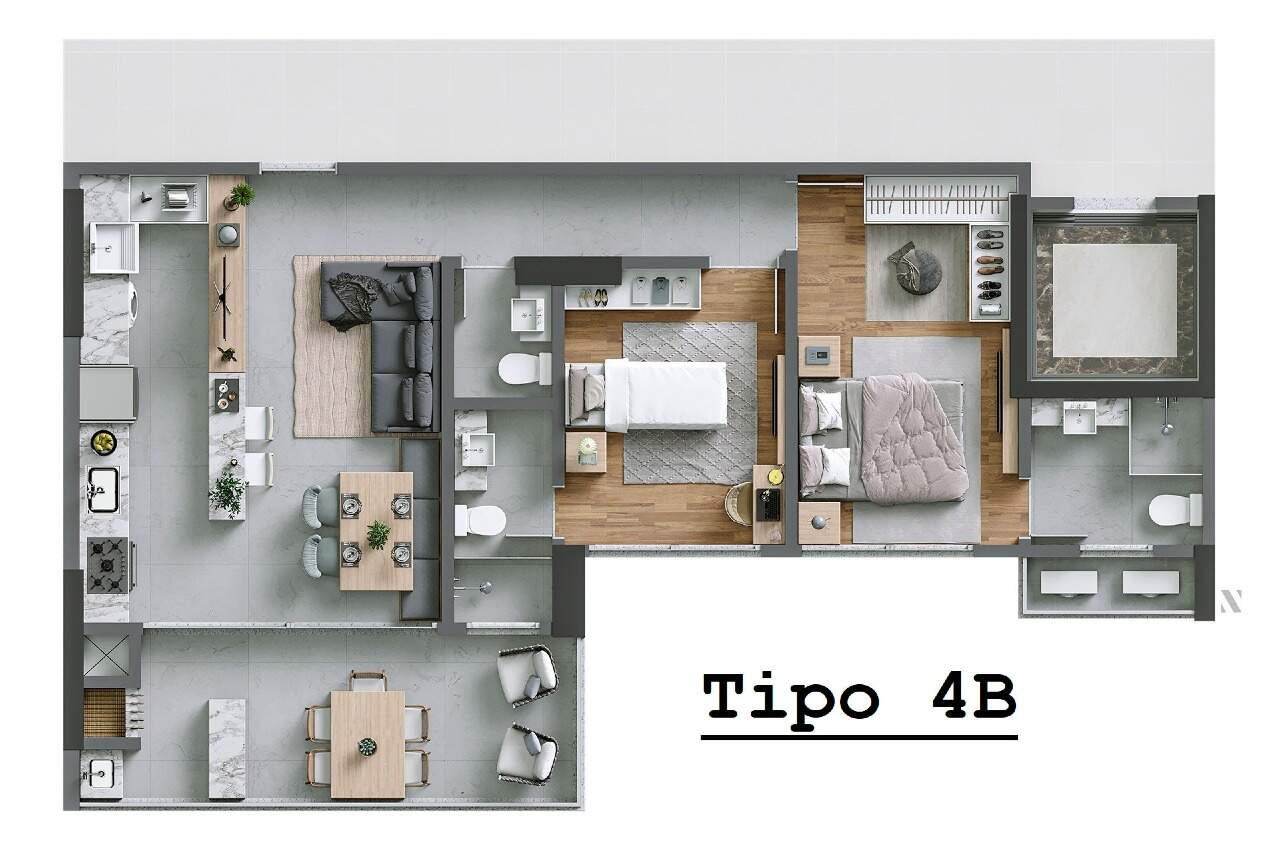 Apartamento de 2 quartos, 82m² no bairro Praia Brava, em Itajaí | Eu Corretor