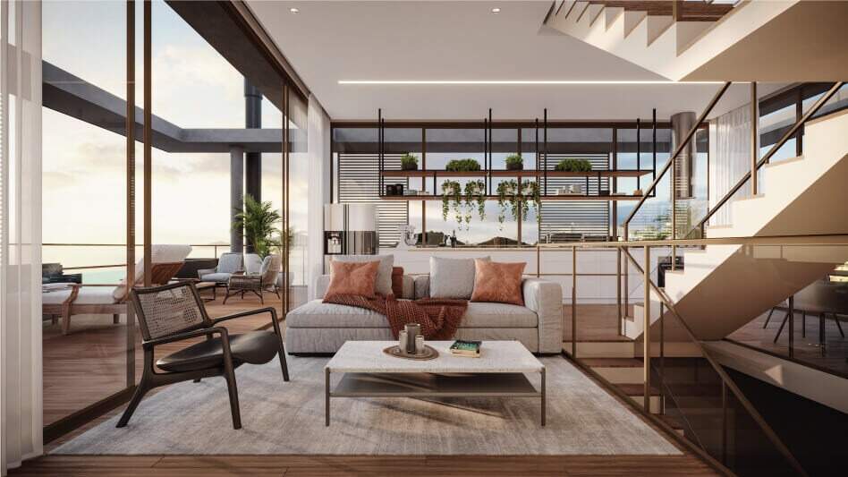 Cobertura de 4 quartos, 389m² no bairro Praia Brava, em Itajaí | Eu Corretor