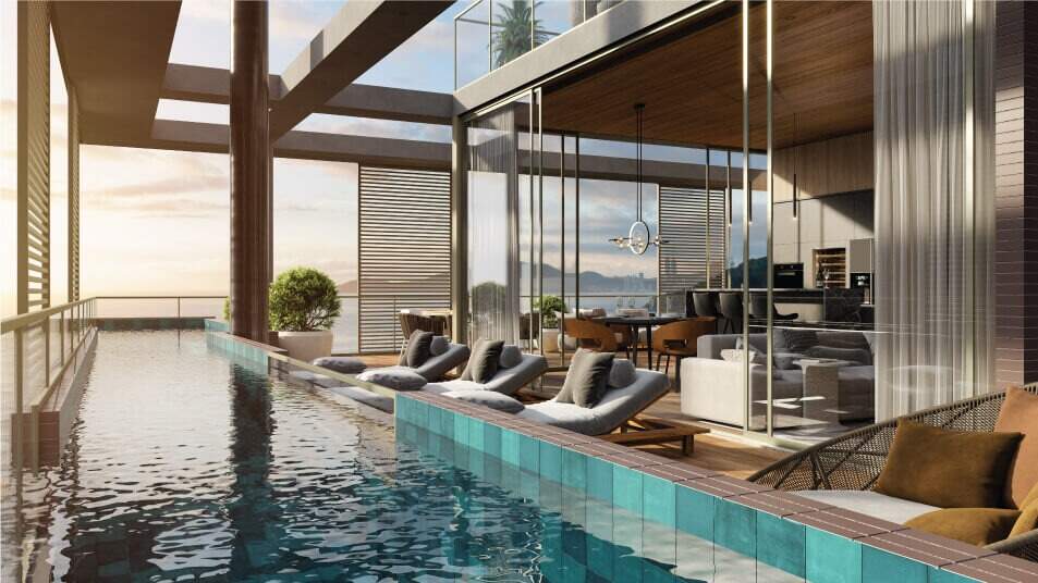 Cobertura de 4 quartos, 389m² no bairro Praia Brava, em Itajaí | Eu Corretor