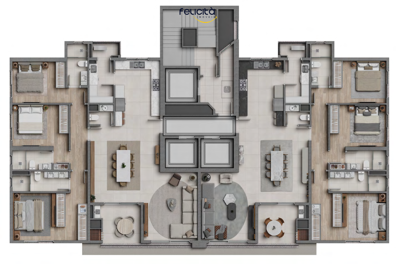 Apartamento de 3 quartos, 153m² no bairro Centro, em Balneário Camboriú | Eu Corretor