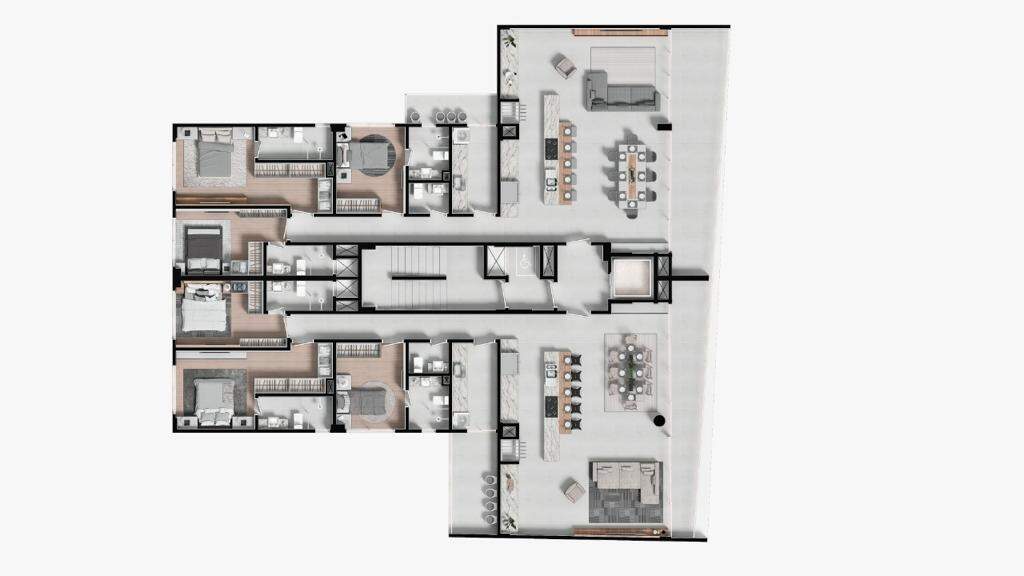 Apartamento de 3 quartos, 125m² no bairro Praia Brava, em Itajaí | Eu Corretor