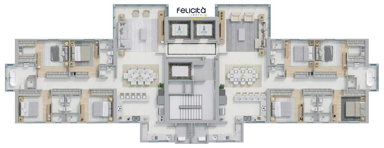 Apartamento de 4 quartos, 170m² no bairro Centro, em Balneário Camboriú | Eu Corretor