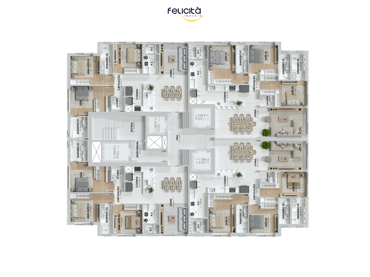 Apartamento de 3 quartos, 122m² no bairro Pioneiros, em Balneário Camboriú | Eu Corretor