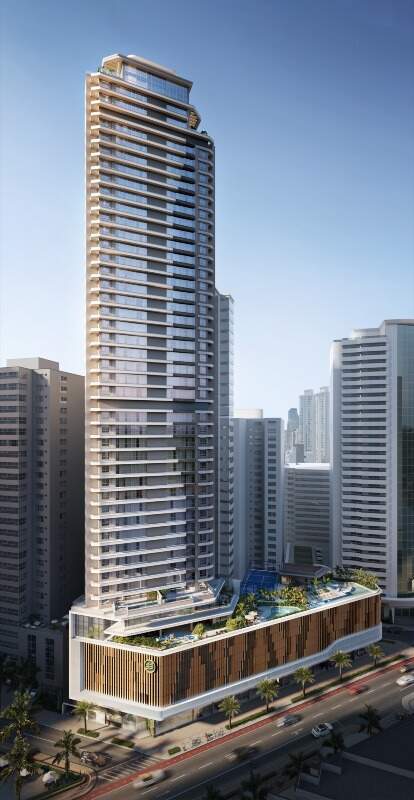 Cobertura à venda no Centro: Torre de 162 metros do Alaia na Avenida Brasil (imagem ilustrativa)